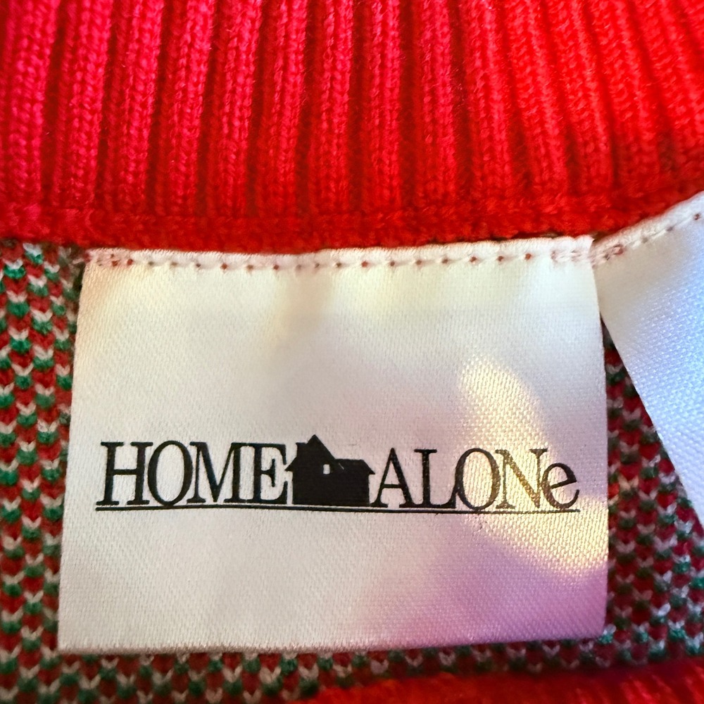 Home Alone Sweater Kids Size 6/7 NEW Ya Filthy Animal Holiday Movie Pullover - Picture 3 of 6